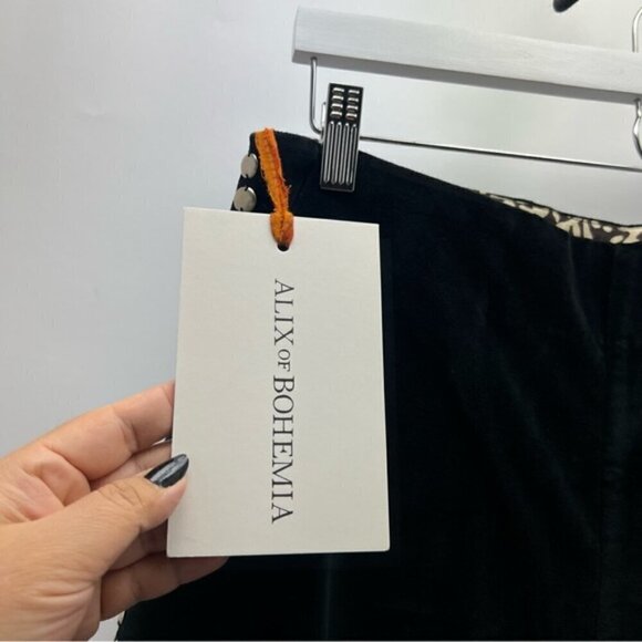 Alix Of Bohemia - Women's Charlie Rodeo Velvet Pant - Black. Size: M. NWT - Picture 6 of 17